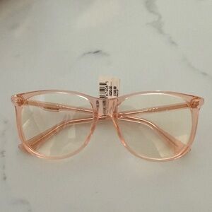 Gucci Gold and Pink Glitter Sunglasses